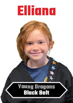 Elliana-young-dragon-blackbelt-Imaa-Wakeforest-nc