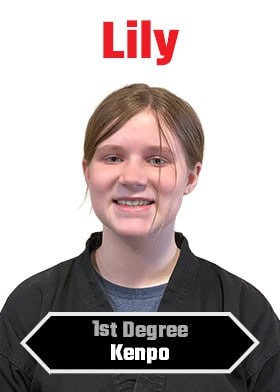 Lily-kenpo-karate-blackbelt-IMAA-wakeforest-nc