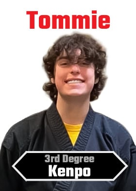 Tommie - 3rd Degree Black Belt Kenpo Karate - IMAA Wake Forest