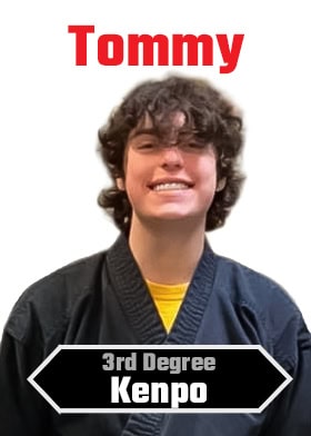 Tommy - 3rd Degree Kenpo